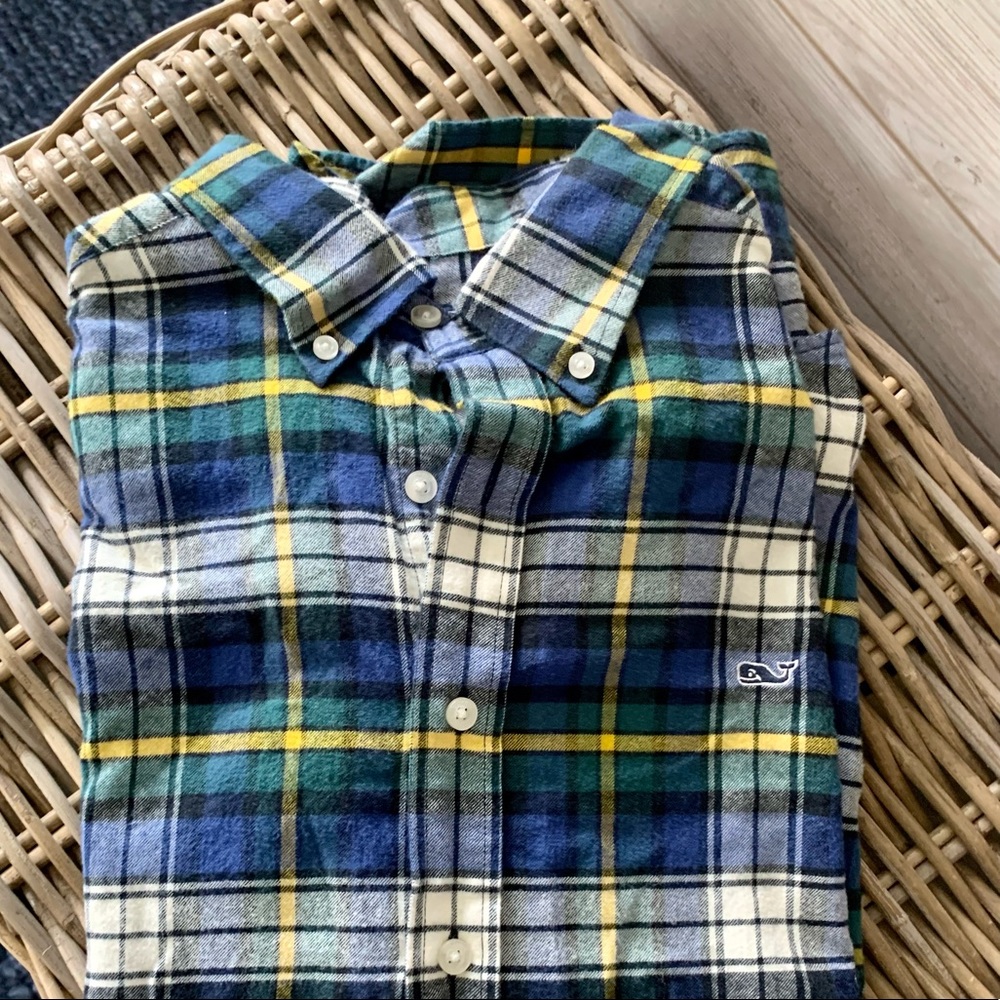 Vineyard Vines flannel button down